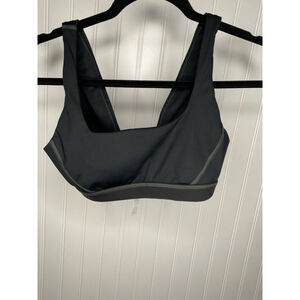 Women's Aerie Offline Sports Bra Size S Black with adjustable hooks